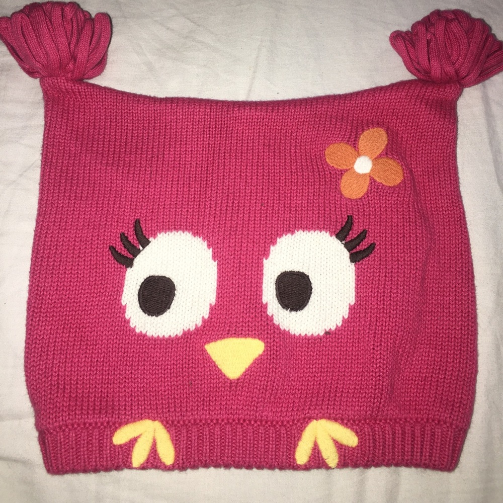 Gymboree pink hat